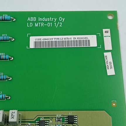 ABB 63940135F LDMTR-01 I / O module